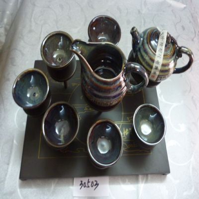窯變釉茶具 高檔禮品茶具 8件套功夫茶具 - 窯變釉茶具 高檔禮品茶具 8件套功夫茶具廠家 - 窯變釉茶具 高檔禮品茶具 8件套功夫茶具價格 - 德化縣昌晟陶瓷店 - 