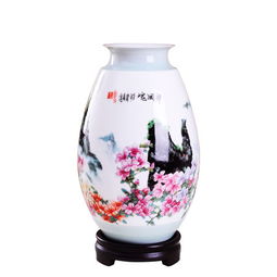 瓷拍 景德鎮(zhèn)陶瓷花瓶山水?dāng)[件客廳江西井岡山風(fēng)景紀(jì)念特色井岡魂圖片大全 郵樂(lè)官方網(wǎng)站